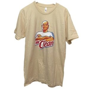 ⚡️ LAST CHANCE MARKDOWN !⭐️ Mr Clean T-shirt Large New Imperfect